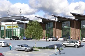 Morrisons Sittingbourne Supermarket Structure Render
